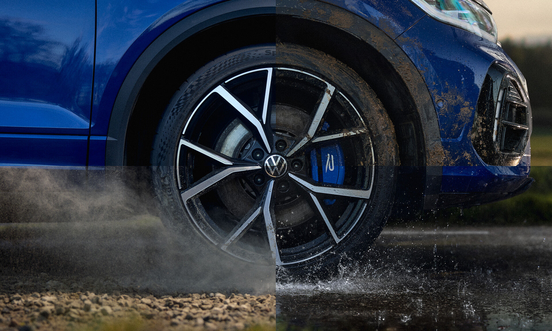 Volkswagen däck i olika årstider